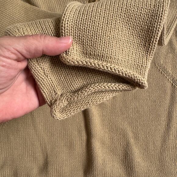 Garnet Hill Women's Button Front Crew Neck Knit Sweater Size Small EUC Pullover - Picture 9 of 10